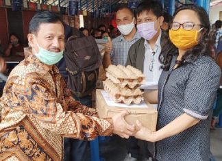 PERWAMKI Bersama ICRP Berikan Bansos Kepada Guru PAK dan Warga Bansos PERWAMKI dan ICRP