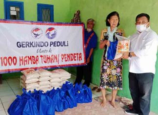 Gerkindo Berikan Bantuan untuk Hamba Tuhan se-Banten Barat Gerakan peduli pendeta gerkindo